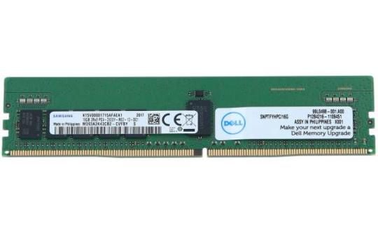 Оперативная память Dell 16GB - 2RX8 DDR4 RDIMM 2933MHz