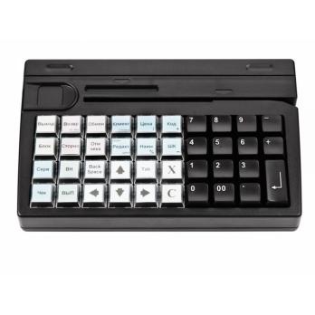 POS клавиатура Posiflex KB-4000 (PS/2, MSR, черный)