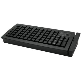 POS клавиатура Posiflex KB-6600UB (USB, MSR, черный)