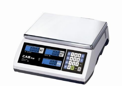 Весы торговые CAS ER JR (30CB, LCD)