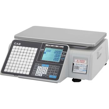 Весы с печатью этикеток CAS CL3000J (6B TCP-IP, LCD)